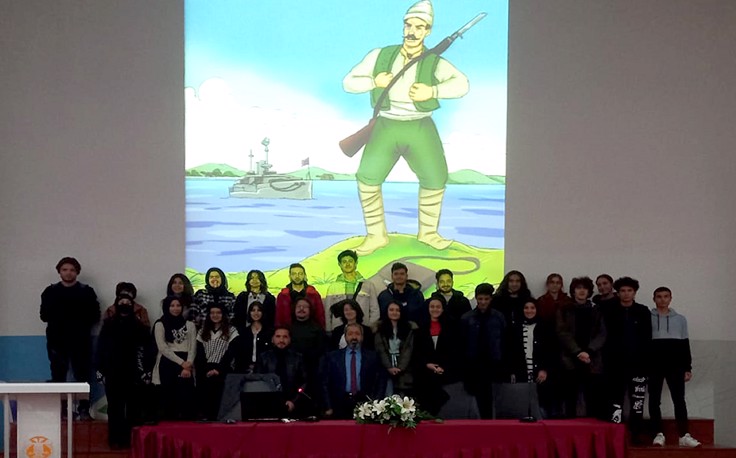 Fakültemiz Çizgi Film ve Animasyon Bölümü tarafından İstiklâl Marşının kabul edildiği 12 Mart günü kapsamında workshop ve uygulama etkinliği yapıldı