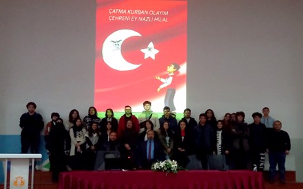 Fakültemiz Çizgi Film ve Animasyon Bölümü tarafından İstiklâl Marşının kabul edildiği 12 Mart günü kapsamında workshop ve uygulama etkinliği yapıldı