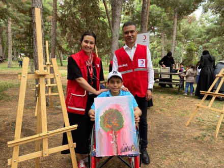 Fakültemiz Resim Bölümü ve Türk Kızılay Konya Toplum Merkezi Arasında Çocuklarla Sanat Atölyesi Etkinliği Gerçekleştirildi.