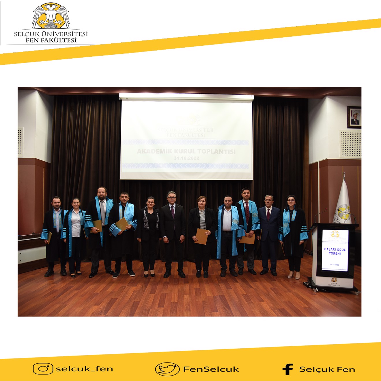 Fakültemiz 2022-2023 Akademik kurulu