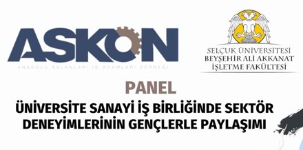 Üniversite Sanayi İş Birliğinde Sektör Deneyimlerinin Gençlerle Paylaşımı