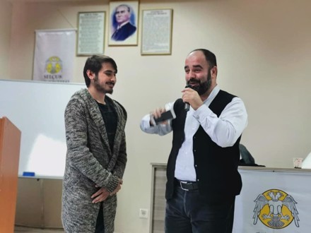 İlahiyatçı Yazar Ahmet Bulut Hocamız Yüksekokul Öğrencilerimize Konferans Verdi.