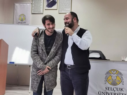 İlahiyatçı Yazar Ahmet Bulut Hocamız Yüksekokul Öğrencilerimize Konferans Verdi.