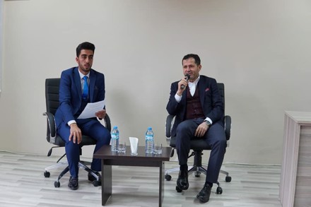 S.Ü. Bozkır Meslek Yüksekokulu Olarak "Kariyer Günleri" Kapsamında Ak Parti Konya Milletvekilimiz Sayın Ziya Altunyaldız Bey ile Söyleşi Gerçekleştirdik.