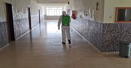 Yüksekokulumuz Dezenfekte Edildi