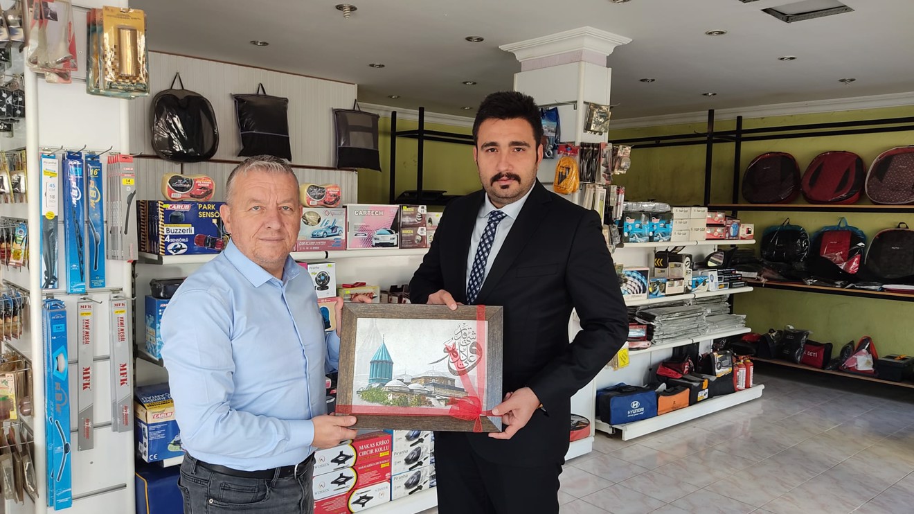 Milliyetçi Hareket Partisi Bozkır İlçe Başkanına İadei Ziyaret