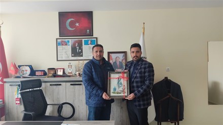 Bozkır Esnaf ve Sanatkârlar Odası Başkanına Hayırlı Olsun Ziyareti