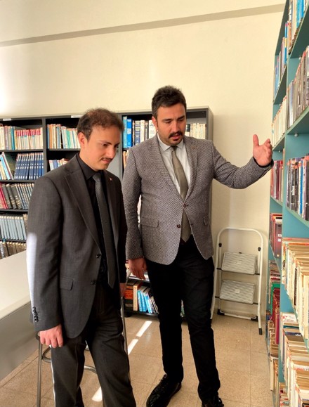 Bozkır Kaymakamı Sn. Ahmet Berkay DENİZ Yüksekokulumuzu Ziyaret Etti.