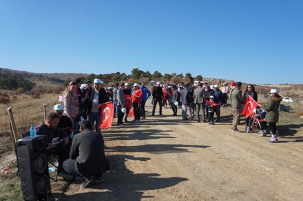 Bozkır Belediyesi "1 Hayatla 1 Fidan Yeşeriyor " Ağaç Dikimi Etkinliği