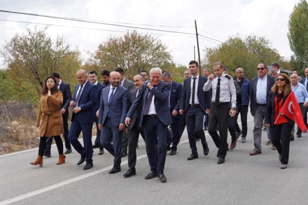 Selçuk Üniversitesi Bozkır Meslek Yüksek Okulu olarak "Barış Pınarı Harekâtına Destek Programı ve Yürüyüşünü" gerçekleştirdik.
