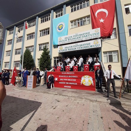 Selçuk Üniversitesi Bozkır Meslek Yüksek Okulu olarak "Barış Pınarı Harekâtına Destek Programı ve Yürüyüşünü" gerçekleştirdik.