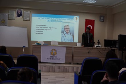 Yüksekokulumuzda  "Odyolojik Gelişmeler" Sunumu gerçekleştirildi