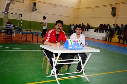 2016-2017 Yılı Bölümler Arası Masa Tenisi Turnuvası