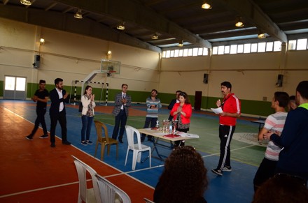 2016-2017 Yılı Bölümler Arası Masa Tenisi Turnuvası