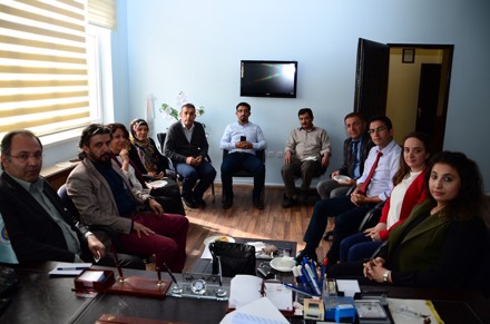 S.Ü. Meslek Yüksekokulları Koordinatörü Prof.Dr. Alp Önder Yıldız ve Prof. Dr. Mustafa Ayın Bozkır M.Y.O. Ziyareti 