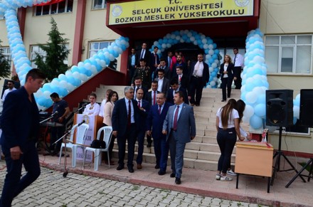 Bozkır MYO 22. Dönem Mezuniyet Töreni