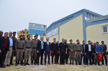 AFRİN ŞEHİTLERİMİZ İÇİN FİDAN DİKİM TÖRENİNDEN