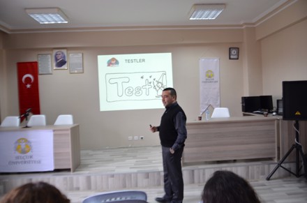 Misafir Öğr. Gör. Murat Öz ün Etkili İletişim Konulu Paneli