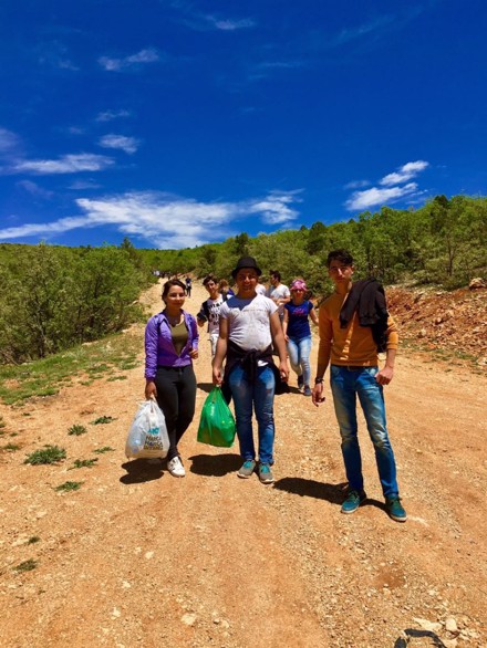Bilgisayar Bölümü Öğrencilerimizden Örnek Çevre Temizliği 