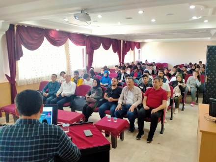 Necip Fazıl Kısakürek Anadolu Lisesi öğrencileri Meslek Yüksekokulumuzu ziyaret ettiler.