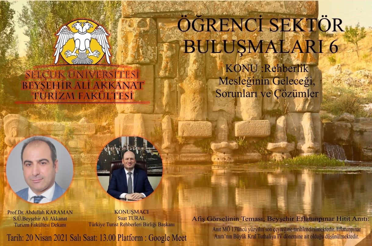 Turizm Rehberliğinin Geleceği, Sorunları ve Çözüm Önerileri Konulu Webinar Düzenlenmiştir