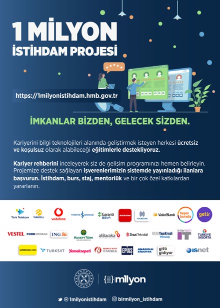 BİR MİLYON İSTİHDAM PROJESİ
