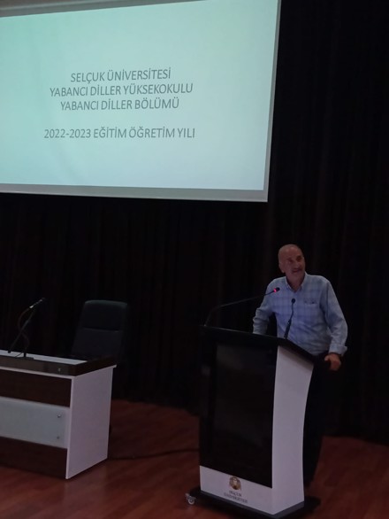 2022- 2023 Yabancı Diller Bölümü Hazırlık Birimi Oryantasyon Programı