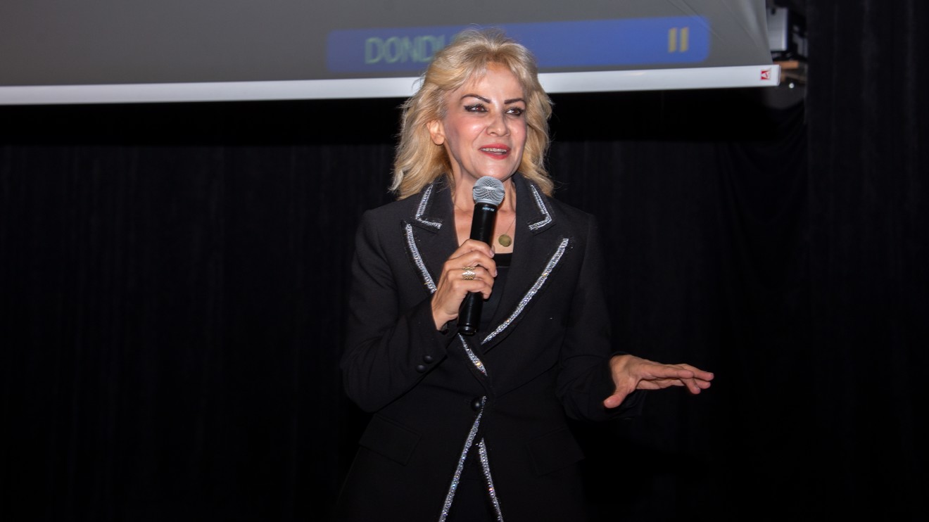 ‘Ömür Dediğin’ programı sunucusu Doymuş, Selçuk Üniversitesinde