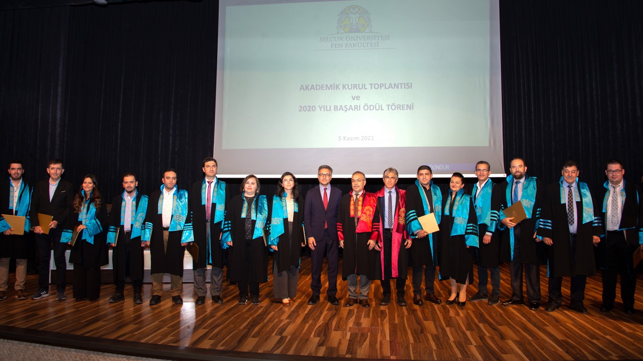 Selçuk Üniversitesi Fen Fakültesinde Akademik Kurul Toplantısı yapıldı