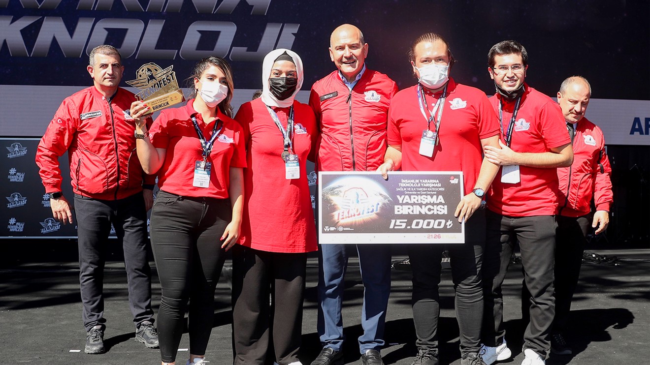 Selçuk Üniversitesi TEKNOFEST'te 3 ödül aldı