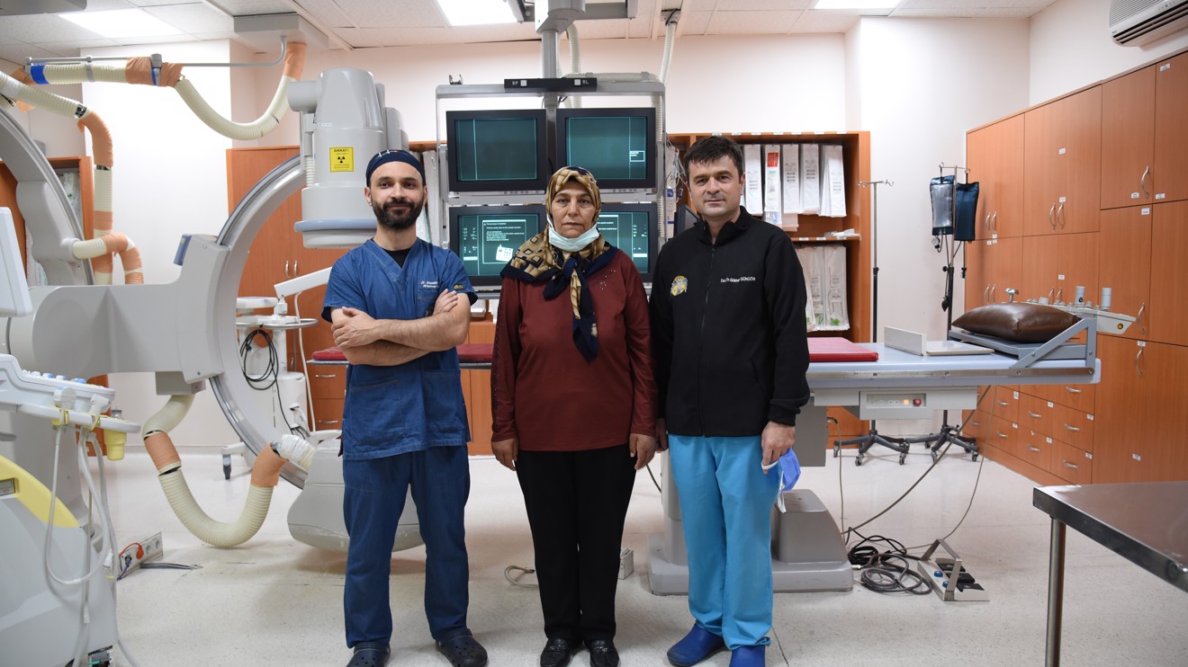 Karaciğer damarına yerleştirilen stent sayesinde hayata tutundu