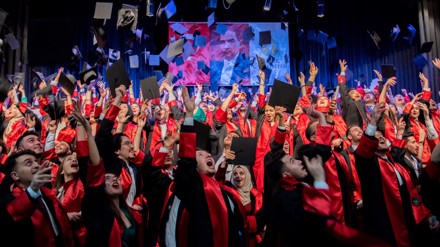 Selçuk Üniversitesinde genç hukukçular mezuniyet sevinci yaşadı