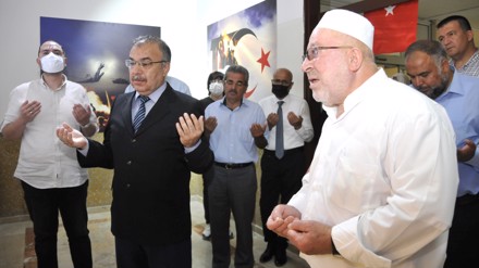 Selçuk Üniversitesinde 15 Temmuz şehidinin ismi okuma salonuna verildi