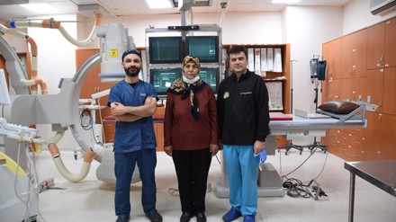 Karaciğer damarına yerleştirilen stent sayesinde hayata tutundu