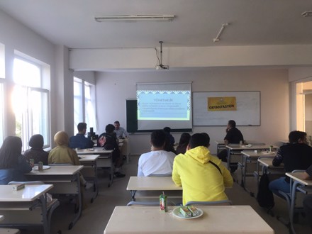 Oryantasyon Programı Yapıldı.