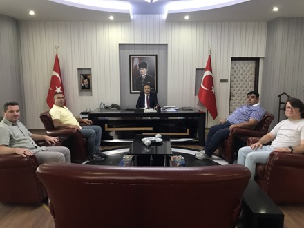 Akşehir Kaymakamı Dr. Mehmet ÖZEL’e Hayırlı Olsun Ziyareti