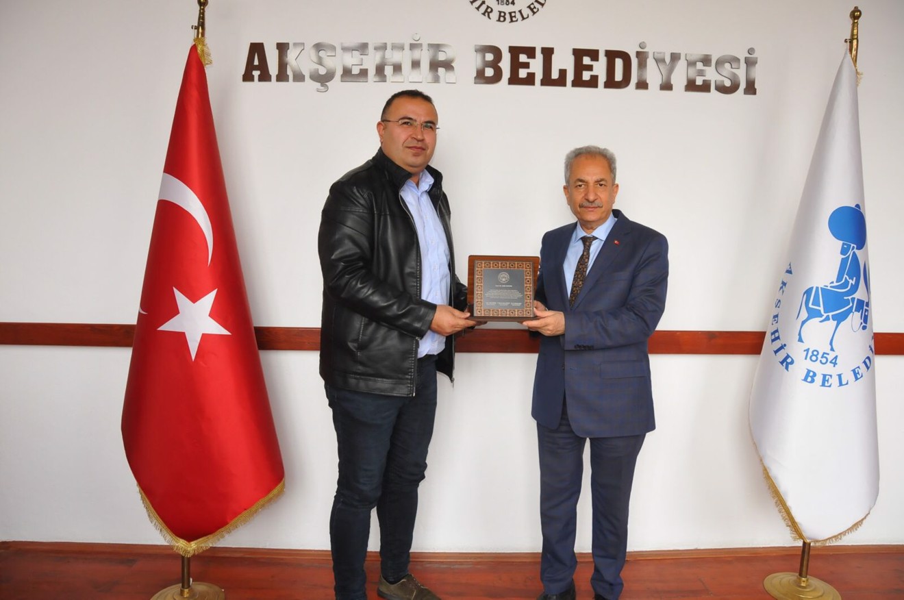 Akşehir Belediye Başkanı Sayın Dr. Salih AKKAYA’ya ziyaret