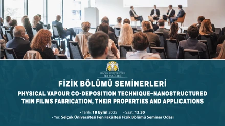 Fizik Bölümü Seminerleri