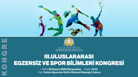 III.Uluslararası Egzersiz ve Spor Bilimleri Kongresi (UESBK-2025) 