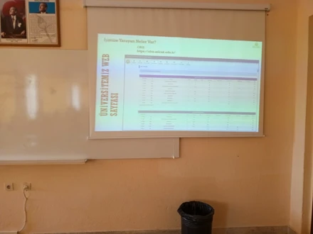 AKÖREN ALİ RIZA ERCAN MYO'DA ORYANTASYON EĞİTİMİ