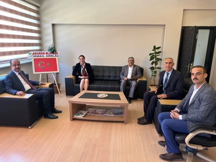 AKÖREN BELEDİYESİNDEN HAYIRLI OLSUN ZİYARETİ