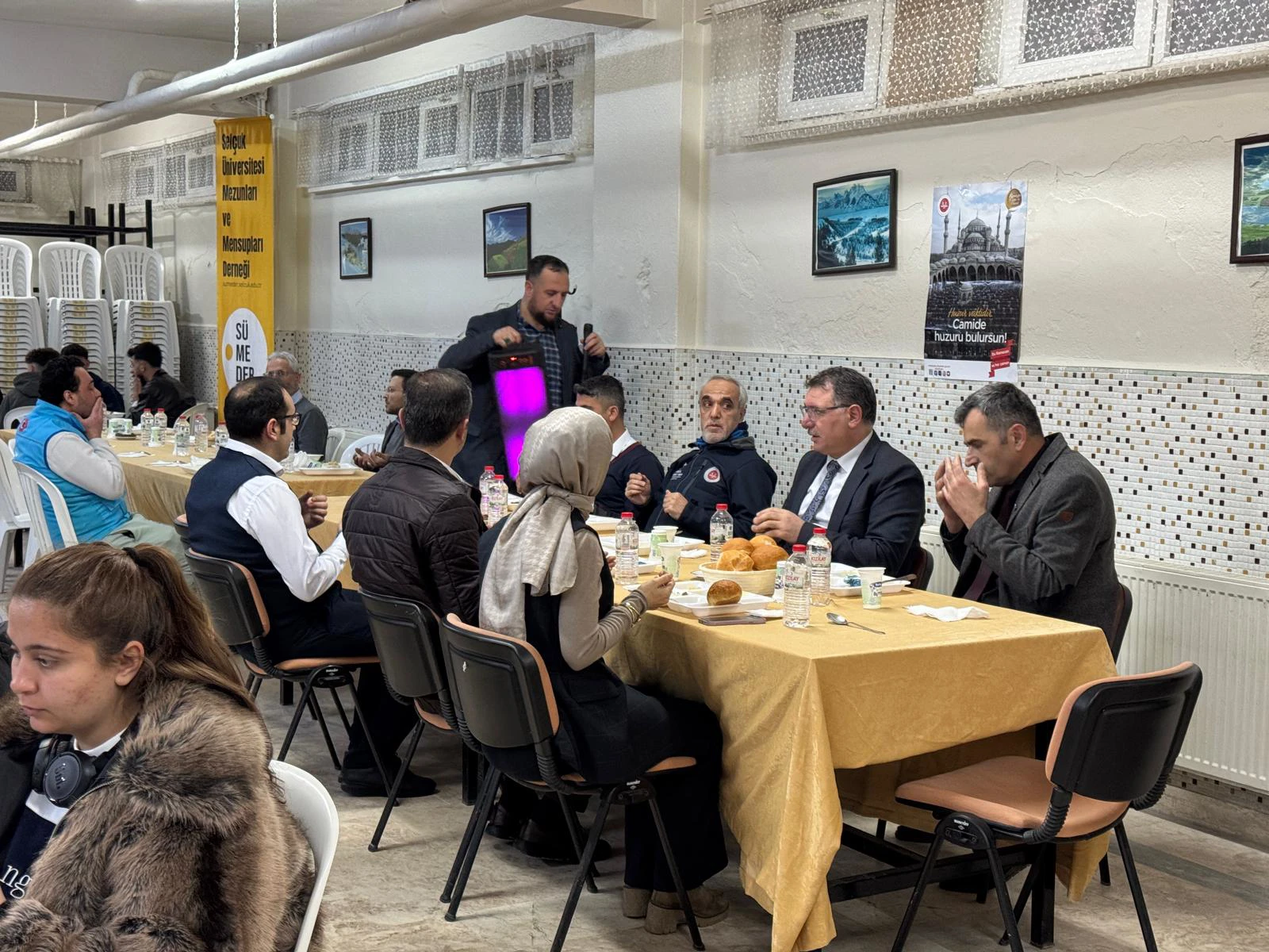 SÜMEDER ve Türkiye Diyanet Vakfı, Akören Ali Rıza Ercan MYO’da İftar Programı Düzenledi 