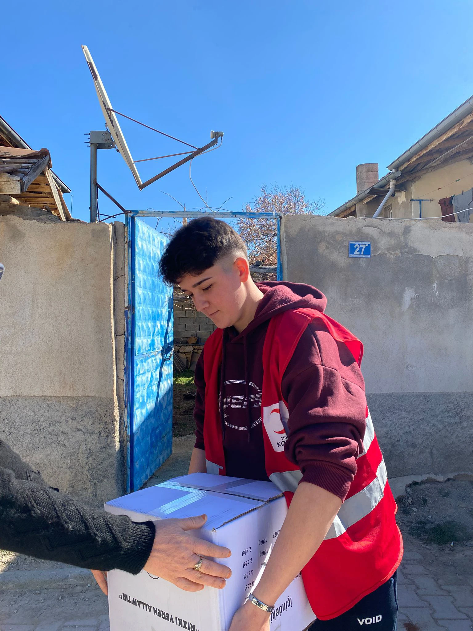 Akören Ali Rıza Ercan MYO Öğrencilerinden Anlamlı Destek