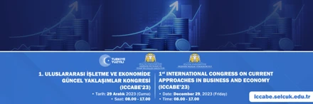 1. Uluslararası İşletme ve Ekonomide Güncel Yaklaşımlar Kongresi (ICCABE’23)