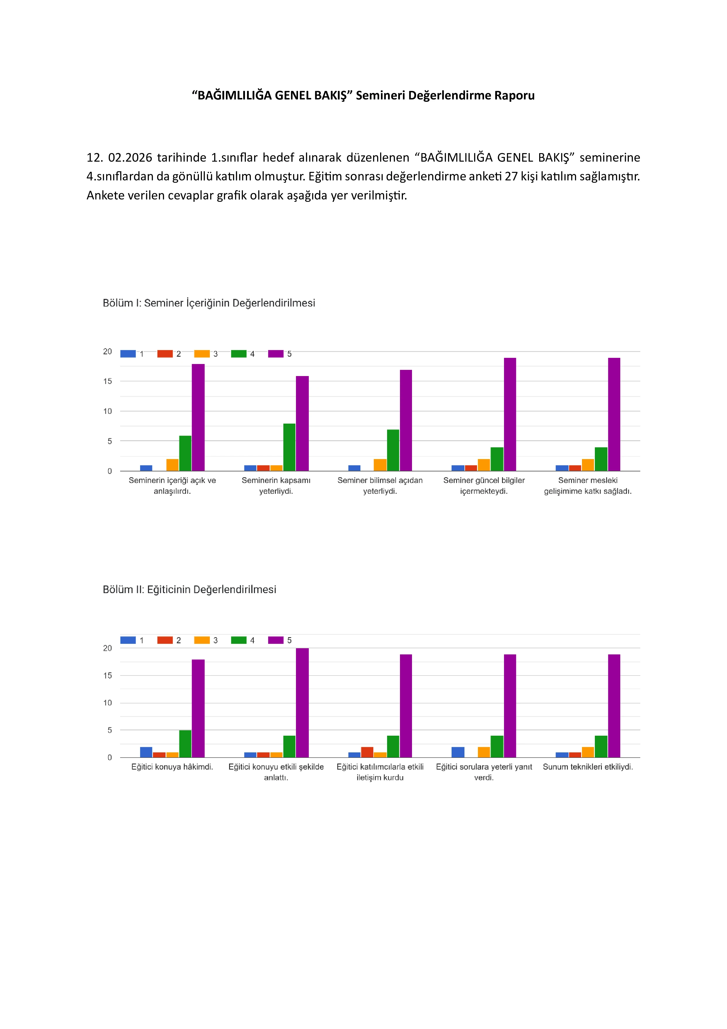 BAĞIMLILIĞA GENEL BİR BAKIŞ