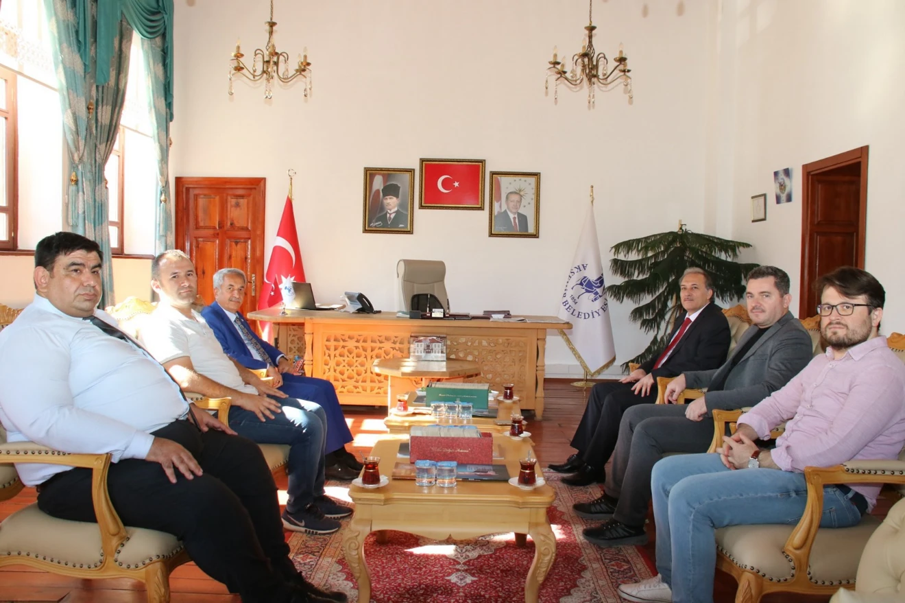  Akşehir Belediye Başkanı Dr. Salih AKKAYA'ya ziyaret