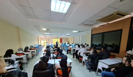 Üniversitemizde "Benim Üniversitem Benim Yurdum" temalı Kurumsal Aidiyet Eğitimi yapıldı.