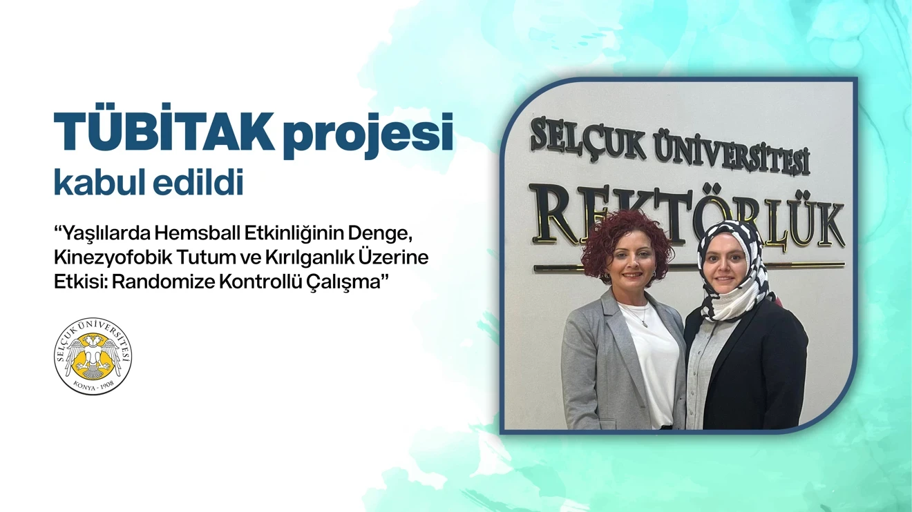 TÜBİTAK Projesi Kabul Edildi (Doç. Dr. Şükran İRİBALCI)