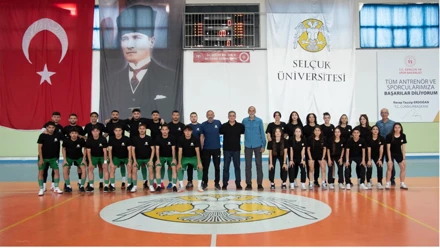 Selçuk Üniversitesi futsal müsabakalarına ev sahipliği yapıyor