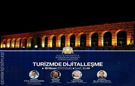 "Turizmde Dijitalleşme" Konulu Webinar